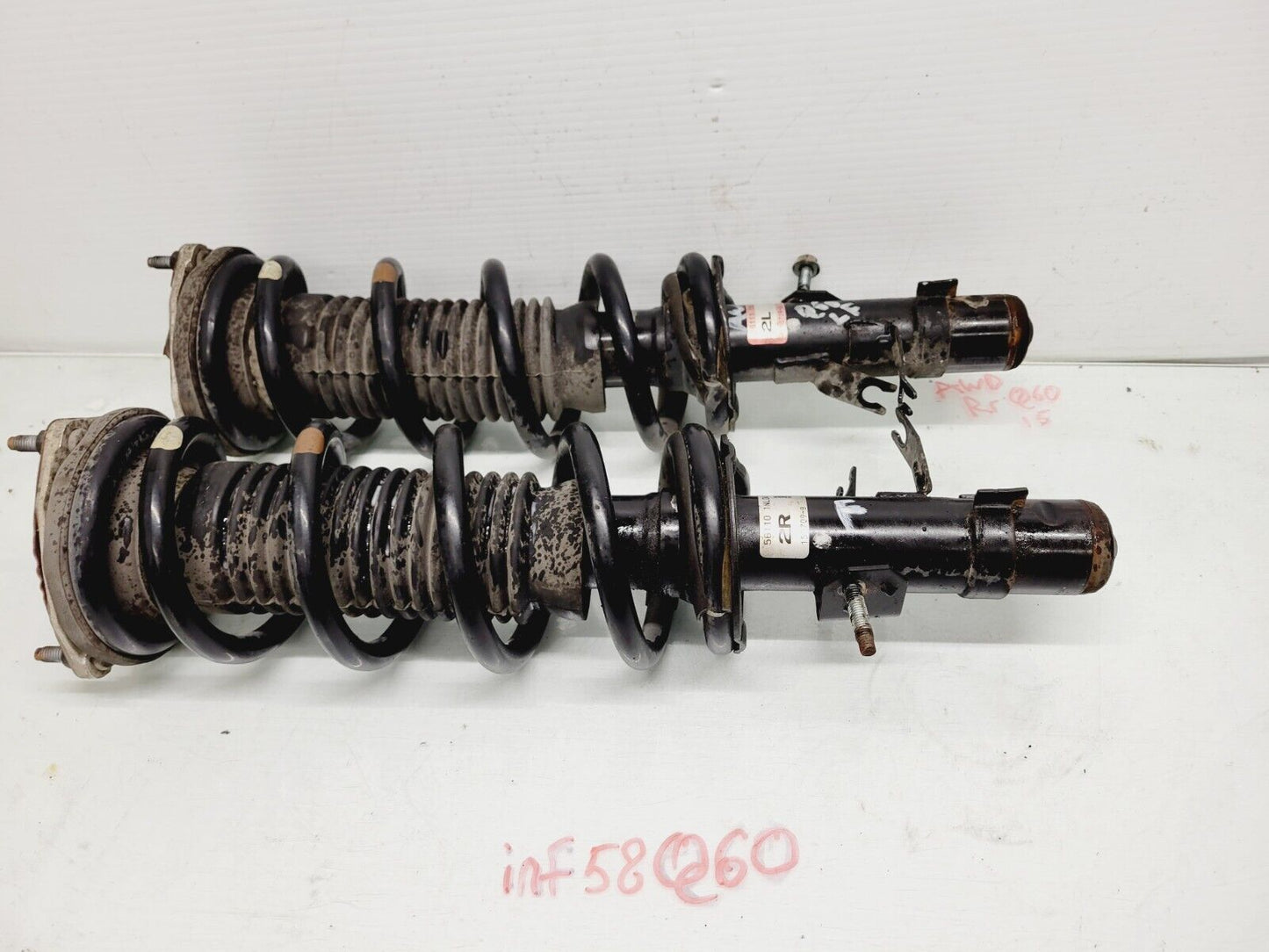 2014-2015 Infiniti Q60 Awd Front Struts Shocks 56111-1Nl0A