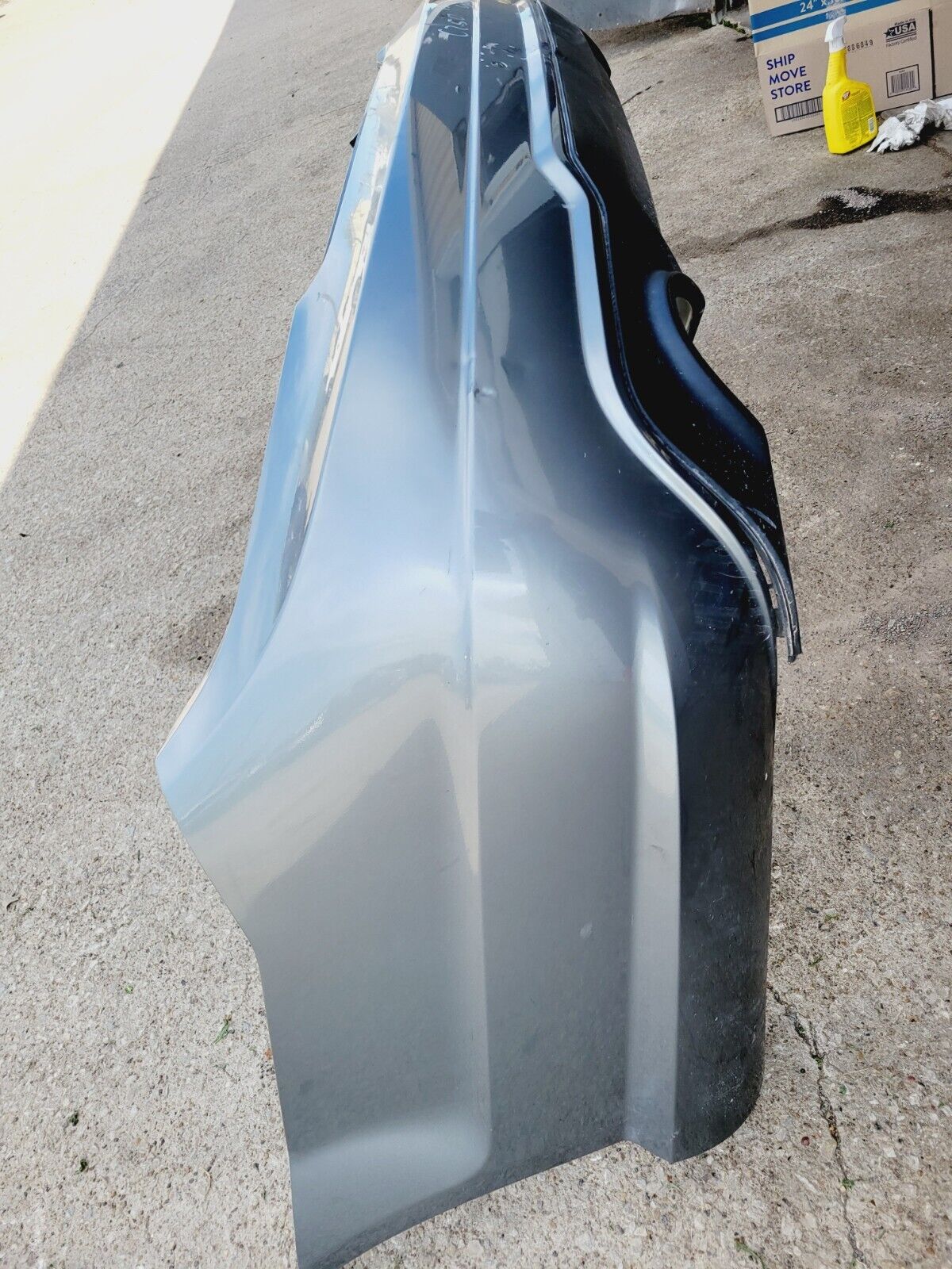 2012-2014 Mercedes C250 Sedan Rear Bumper Cover Panel OEM local TX