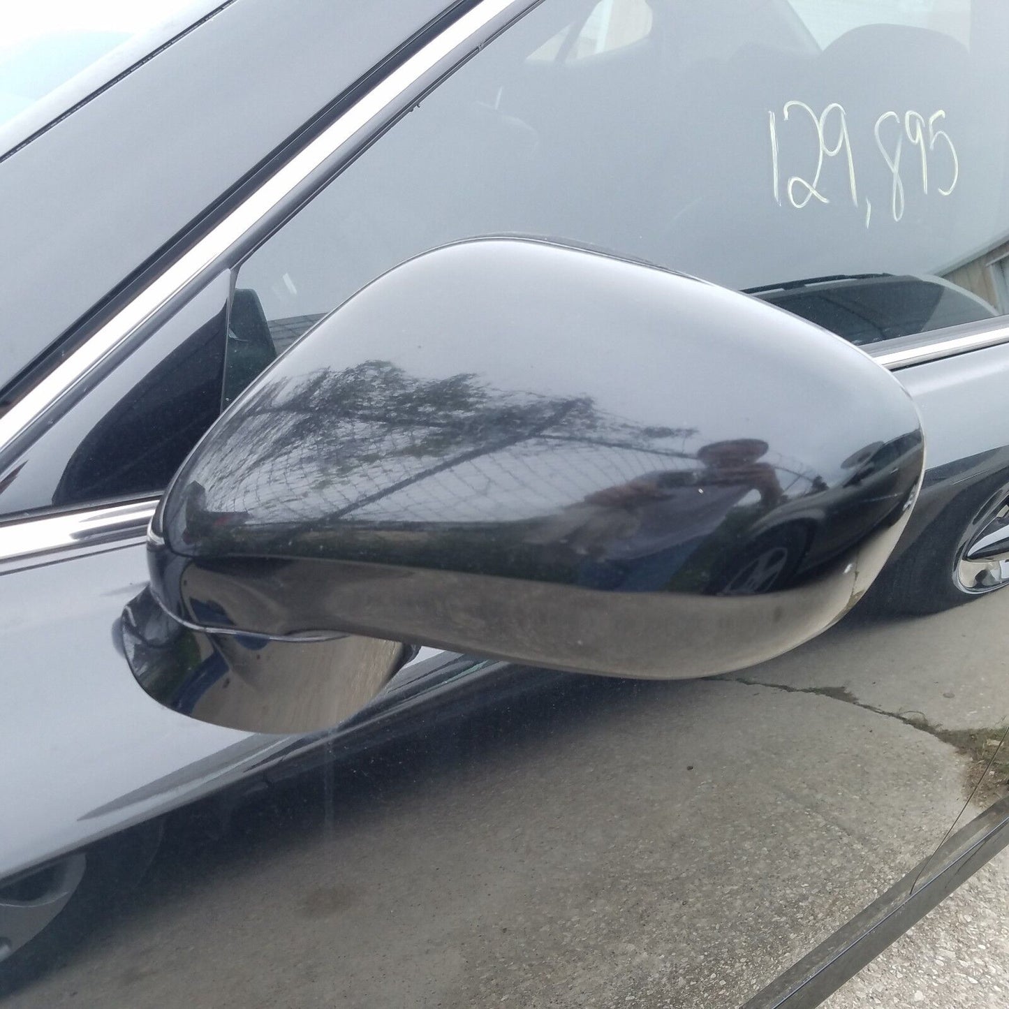 2006-2008 Lexus Is250 Is350 Left Mirror Black Power Oem