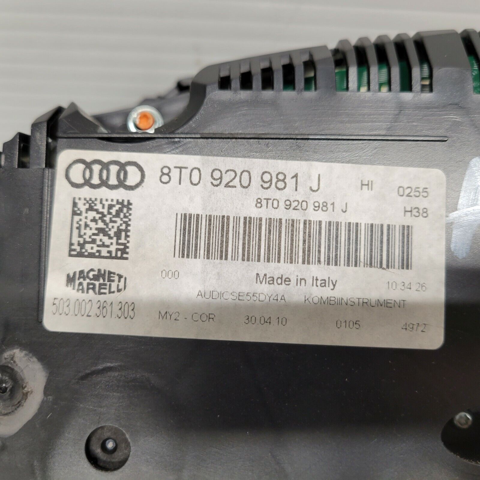 2008-2012 Audi A5 Speedometer Instrument Cluster Oem