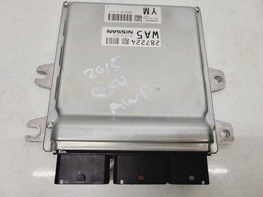 2014-2015 Infiniti Q50 3.7L ENGINE ECU MODULE 287244