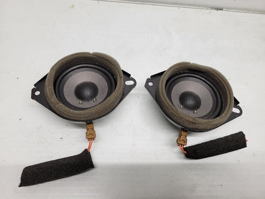 2014-2015 Infiniti Q60 Coupe Rear Panel Audio Speakers Pair Oem