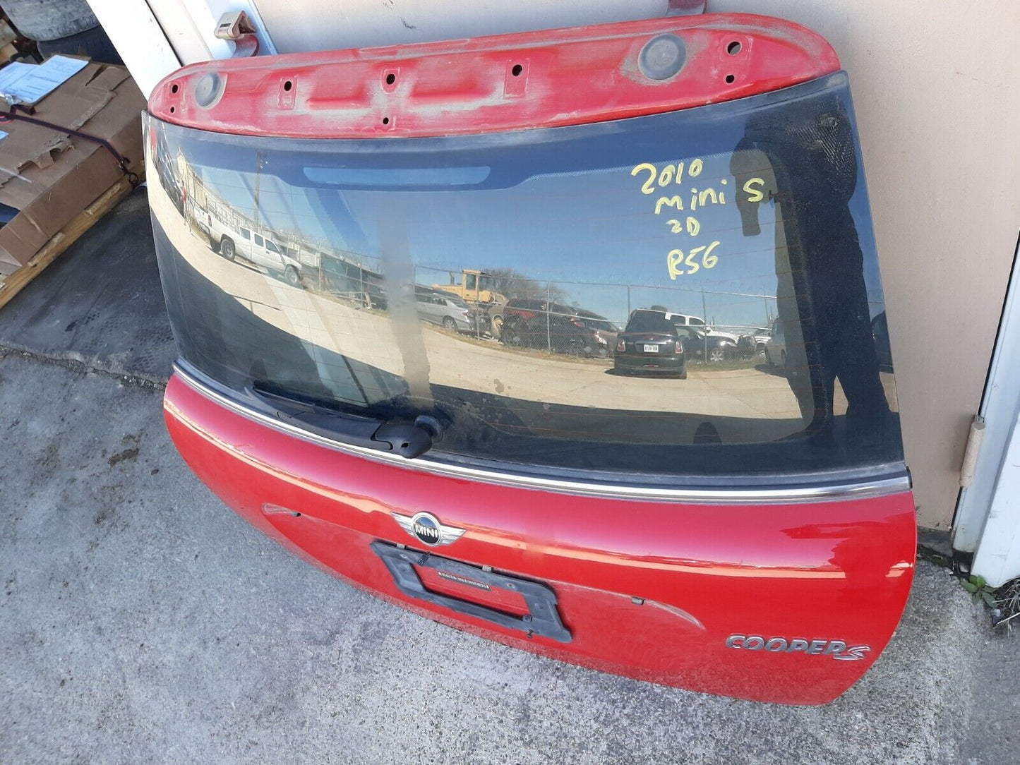 2007-2013 Mini Cooper Rear Trunk Tailgate Liftgate Lid Cover Oem No Shipping Loc