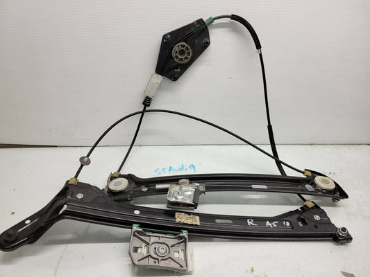 2008-2016 Audi A5 Right Front Passenger Door Window Regulator Oem