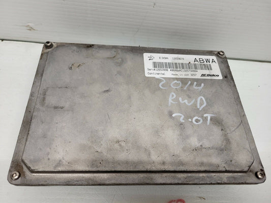 2013-2015 Cadillac Ats 2.0L Rwd Ecu Engine Computer Oem