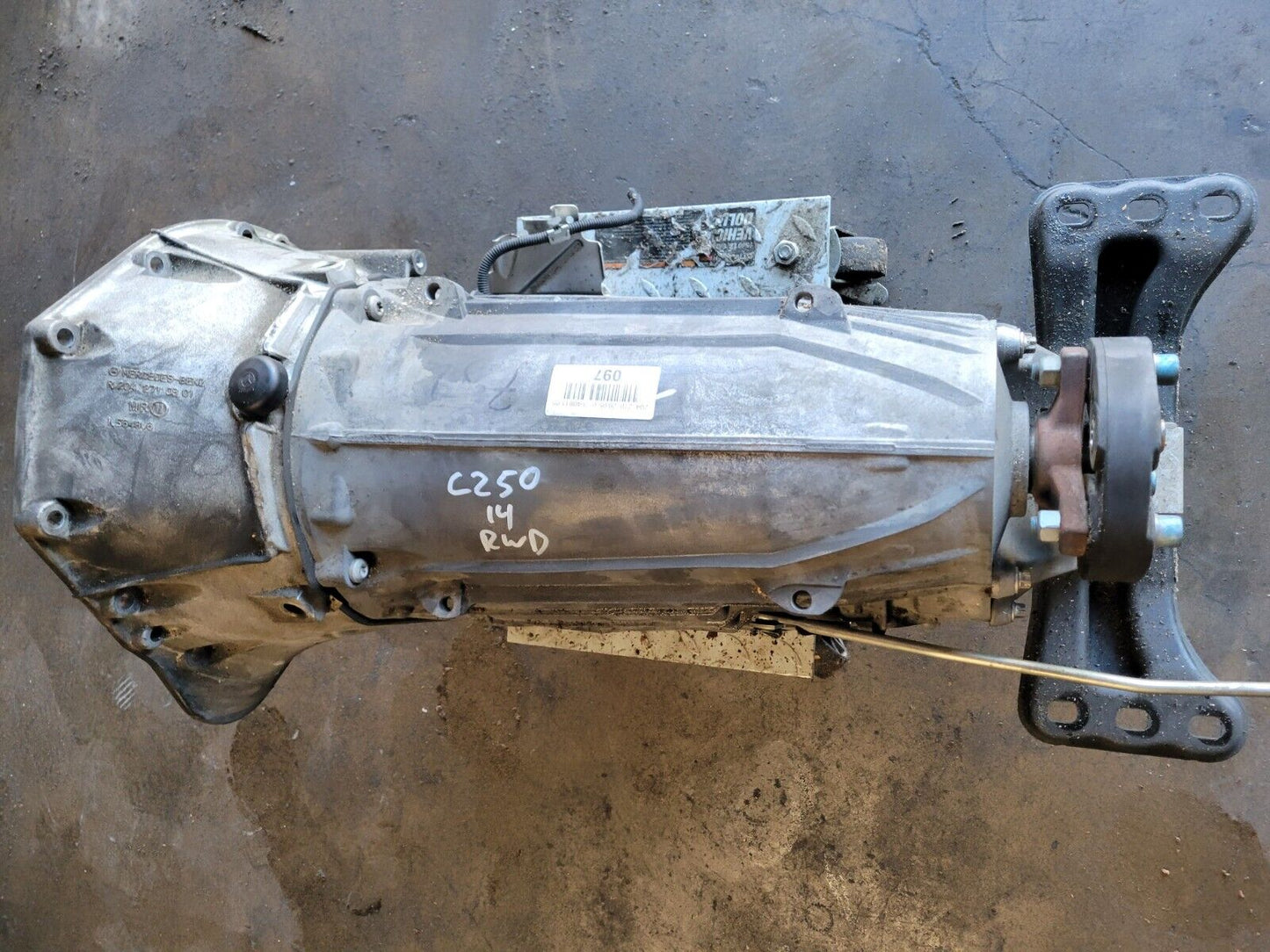 2012-2014 Mercedes C250 Rwd Automatic Transmission Assembly  Complete Oem