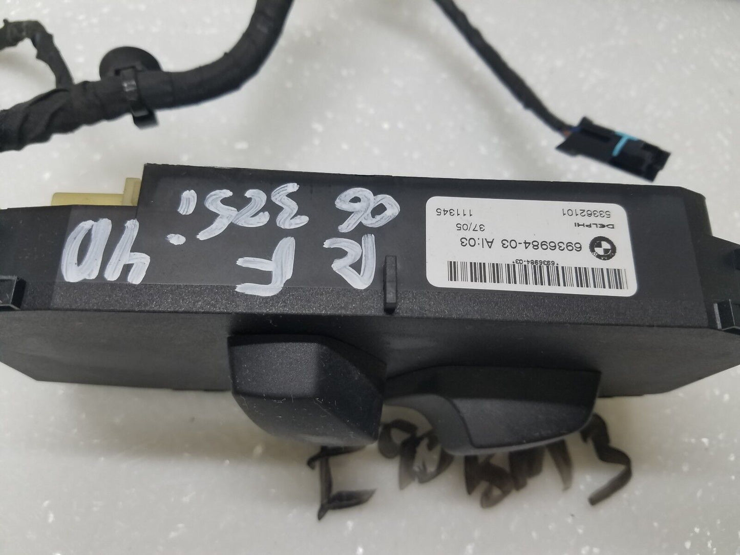 2006-2008 BMW E90 325I 328I 330I 335I avant Droit Siège Contrôle Switch 6936984