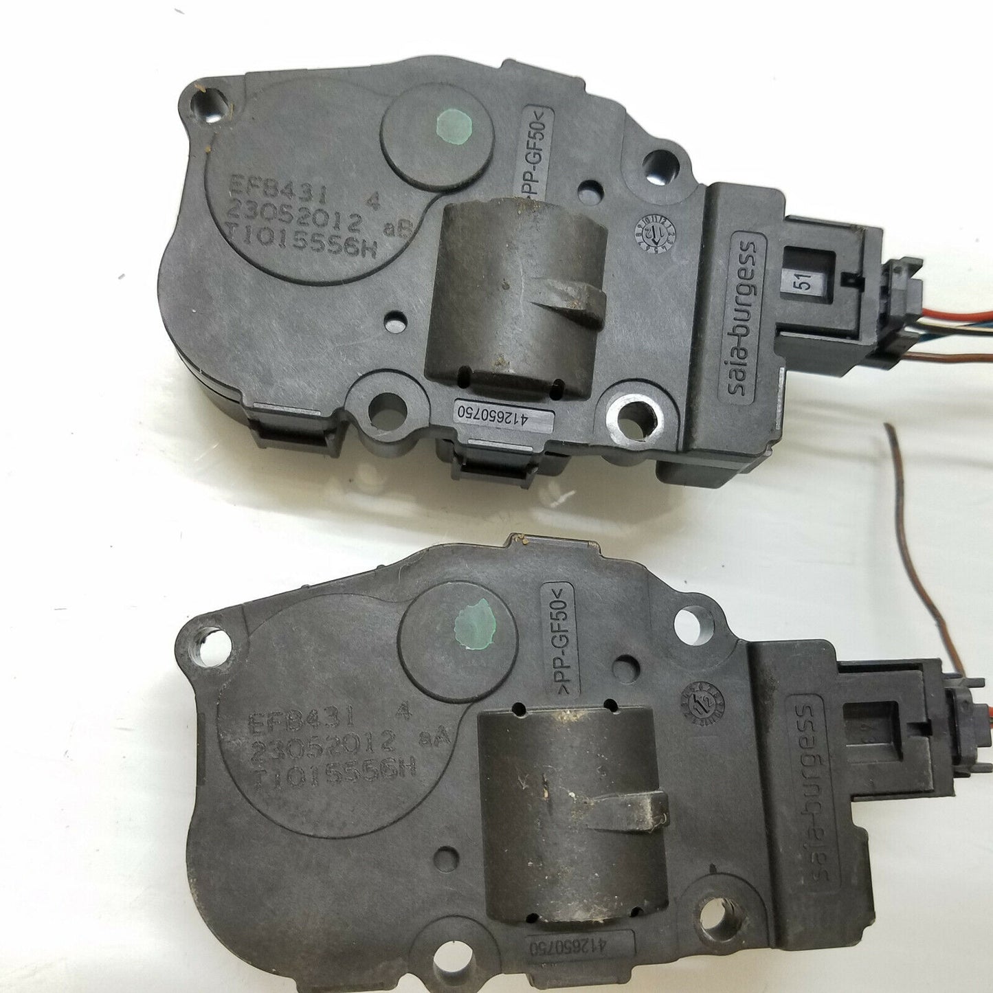 2011-2013 BMW 328I 335 E92 Coupe Ac Heater Blower Blend Door Actuators Pair Oem