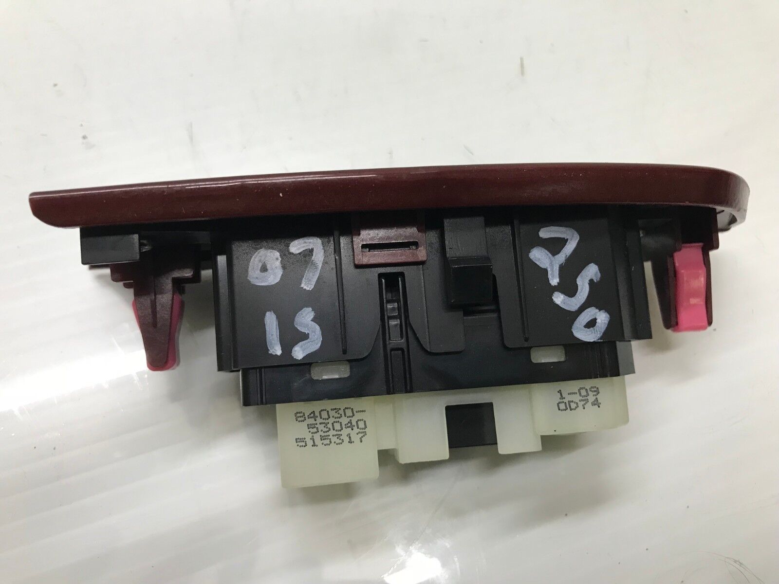 2006-2007-2008 Lexus Is250 Is350 Rear Right Door Window Control Switch Oem