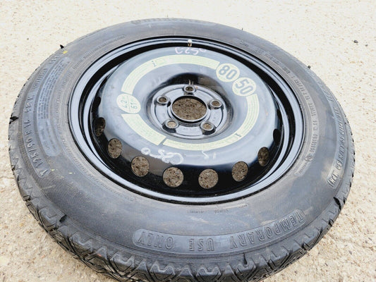 2012-2014 Mercedes C250 C350 Spare Wheel Tire OEM 125 90 R16