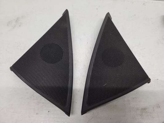 2012-2014 Mercedes C250 Sedan Front Door Tweeter Speaker Cover Pair 2118200202