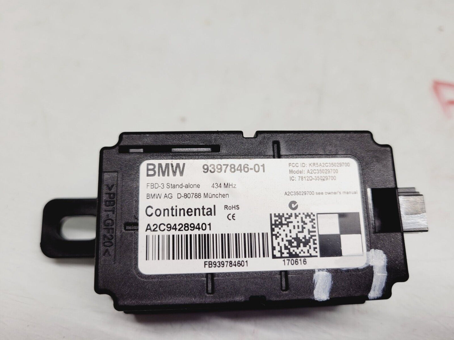 2016-2018 BMW 320I 330I 340I Radio Signal Receiver Module Oem