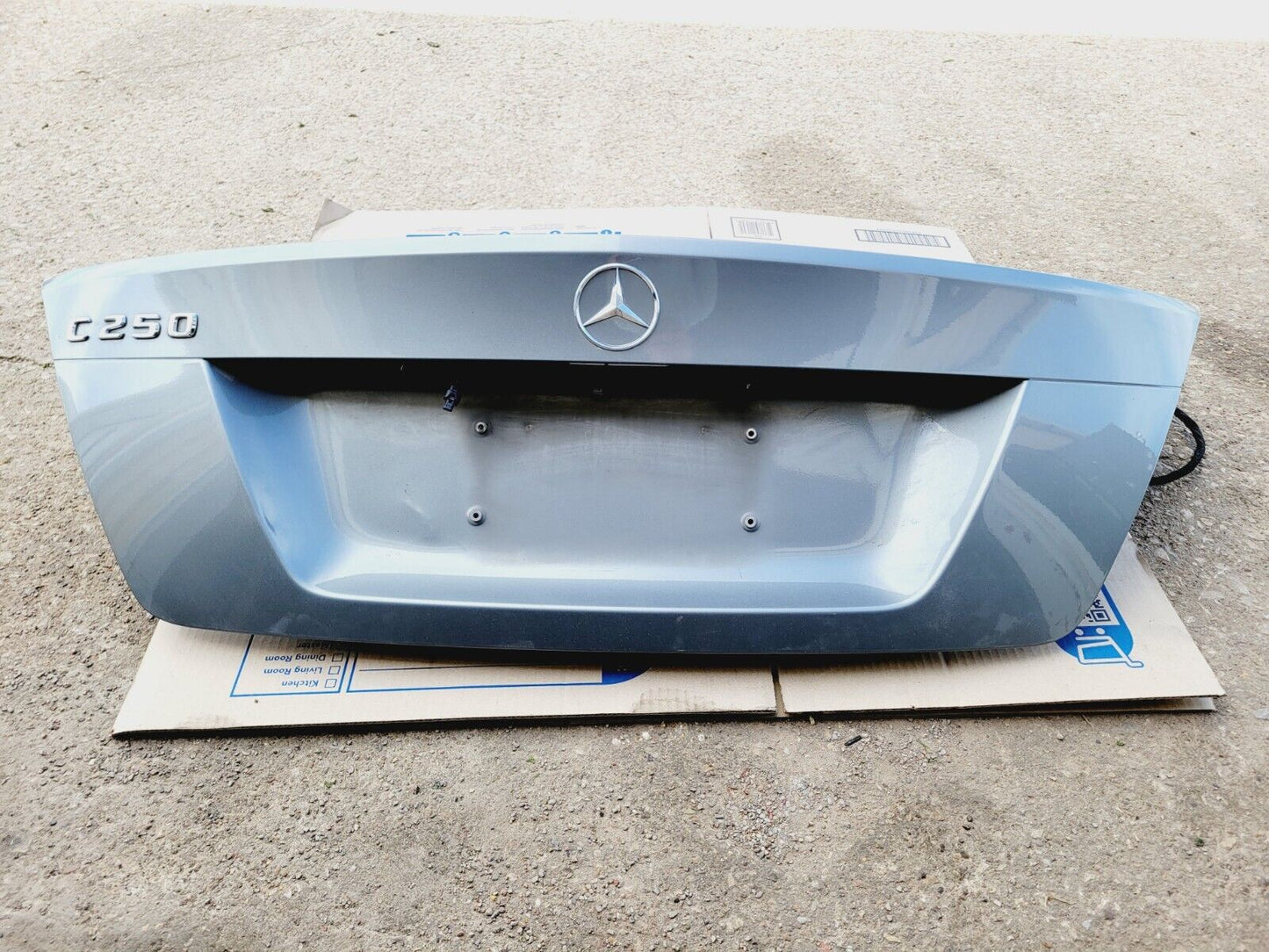 2012-2014 Mercedes C250 Sedan Rear Trunk Lid Shell Panel Cover OEM Local Tx