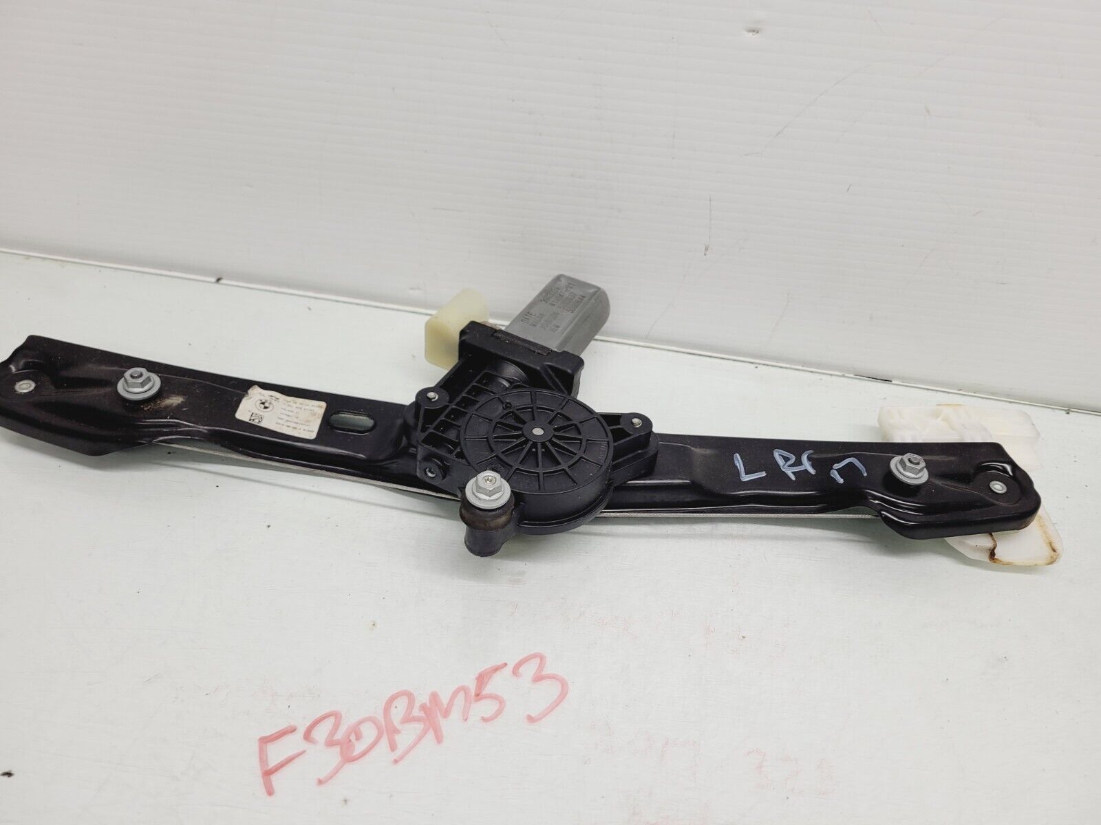 2016-2018 BMW 320I 330I 340I  Left Rear Window Regulator W/ Motor Oem