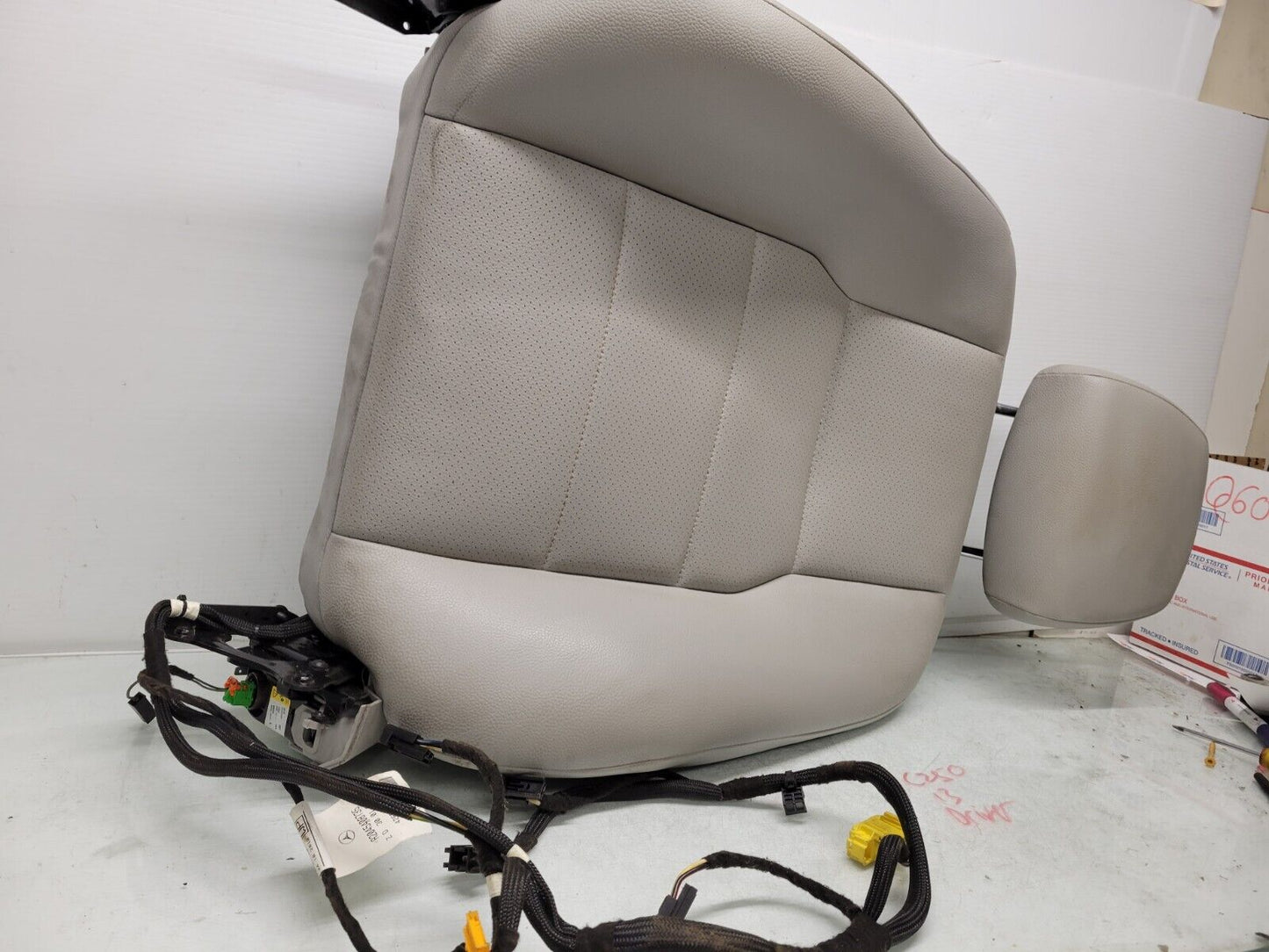 2012-2014 Mercedes C250 C350 Left Front Upper Seat w Headrest OEM A2045408735