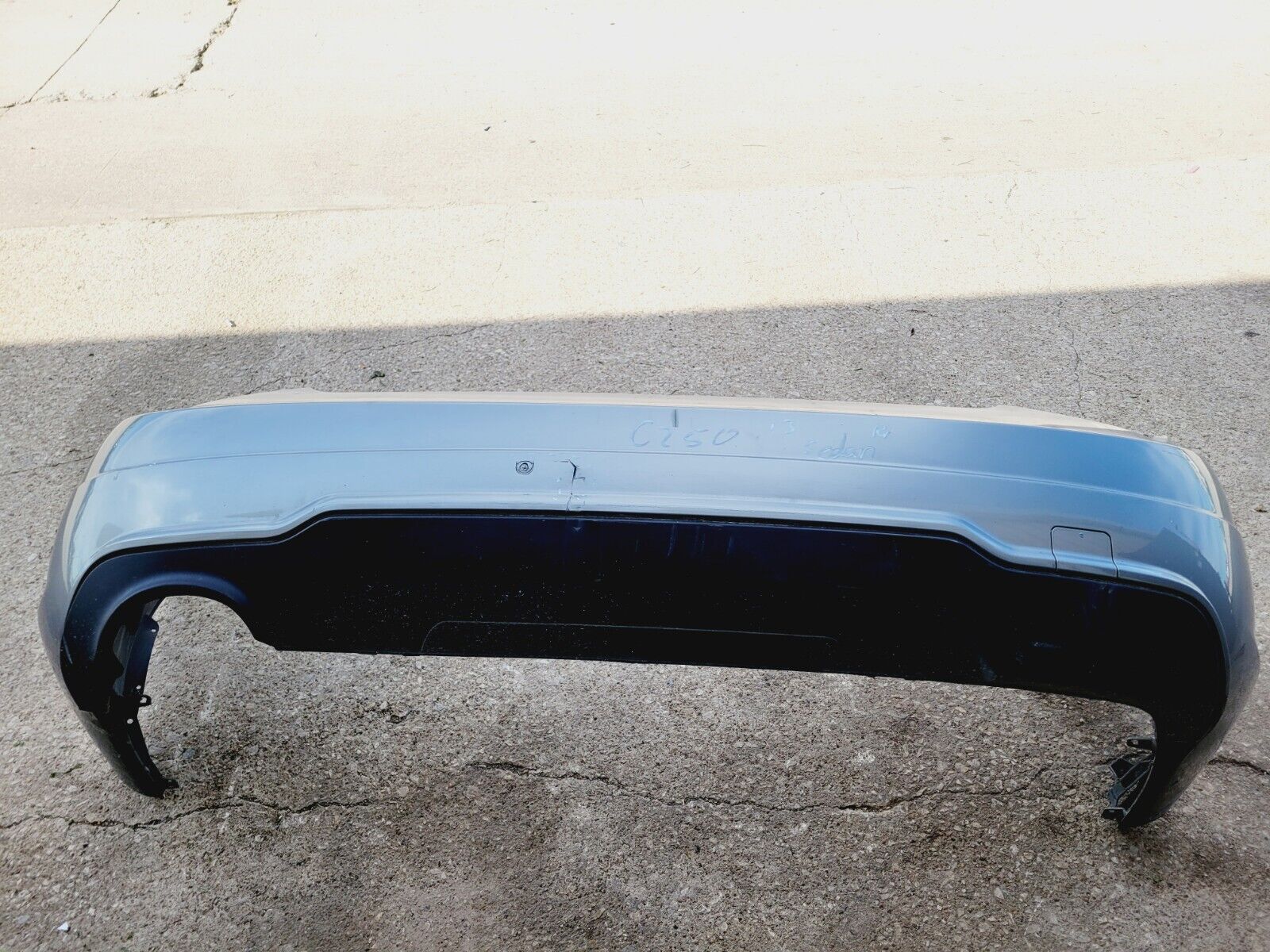 2012-2014 Mercedes C250 Sedan Rear Bumper Cover Panel OEM local TX