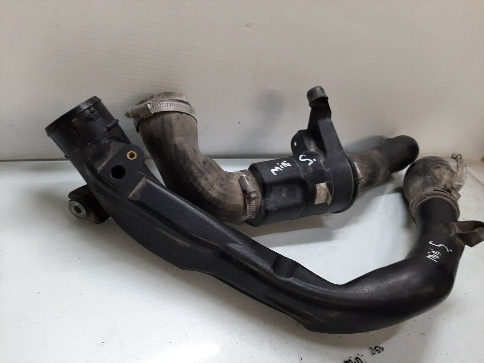 2008-2013 Mini Cooper Clubman S Boost Air Intake Manifold Tubes Pipes Oem