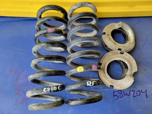 2012-2014 Mercedes C250 Coupe Rear Spring Coils Oem