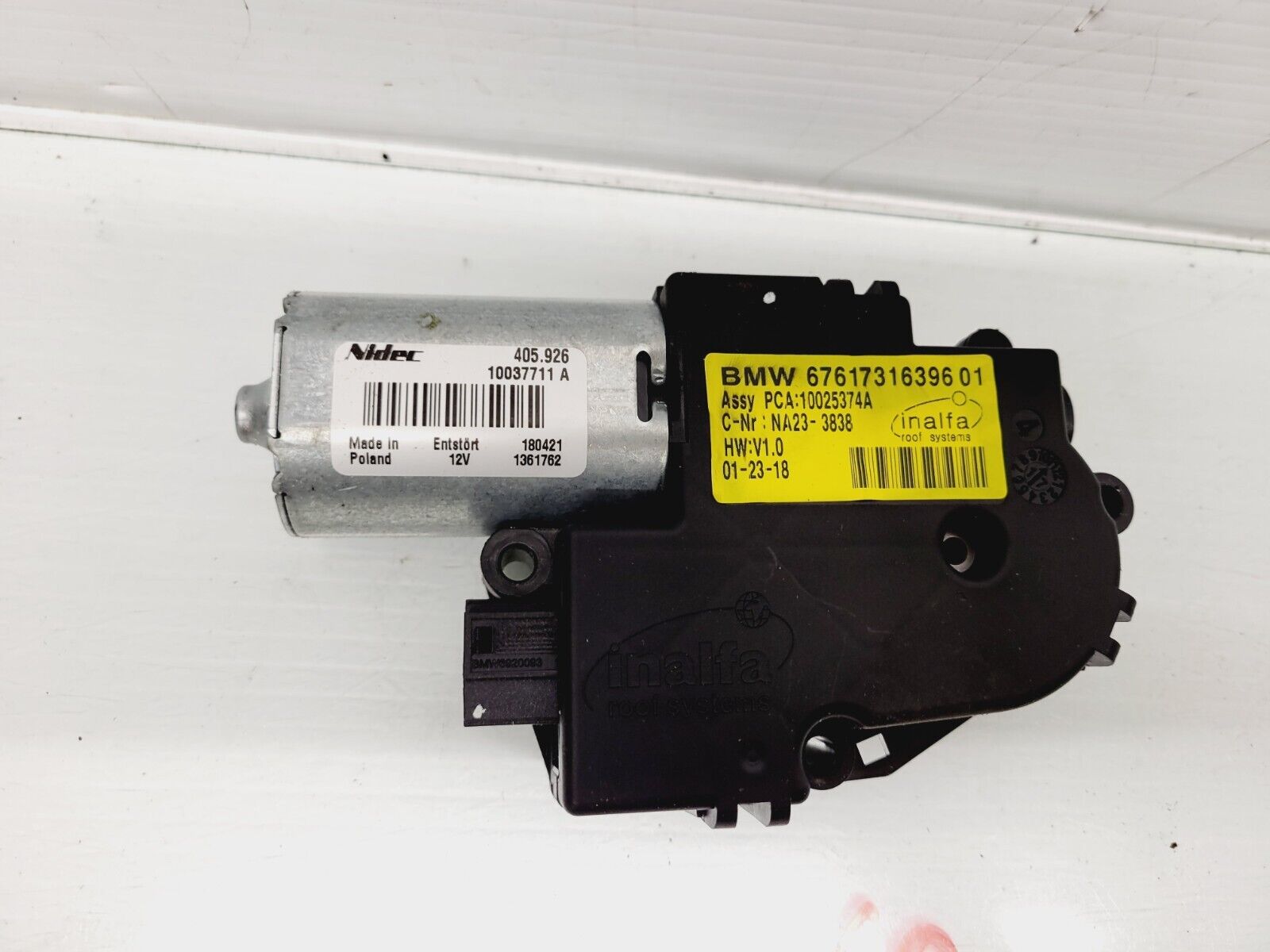 2017-2020 Mini Cooper Countryman Sunroof Moonroof Drive Motor Oem