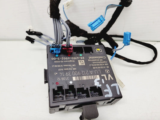 2012-2014 Mercedes C250 C350 Left Front Door Module w/ Wiring OEM A2129003914