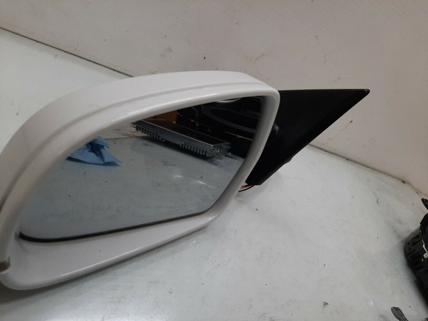 2008-2014 Audi S5 Coupe Left Mirror White Oem