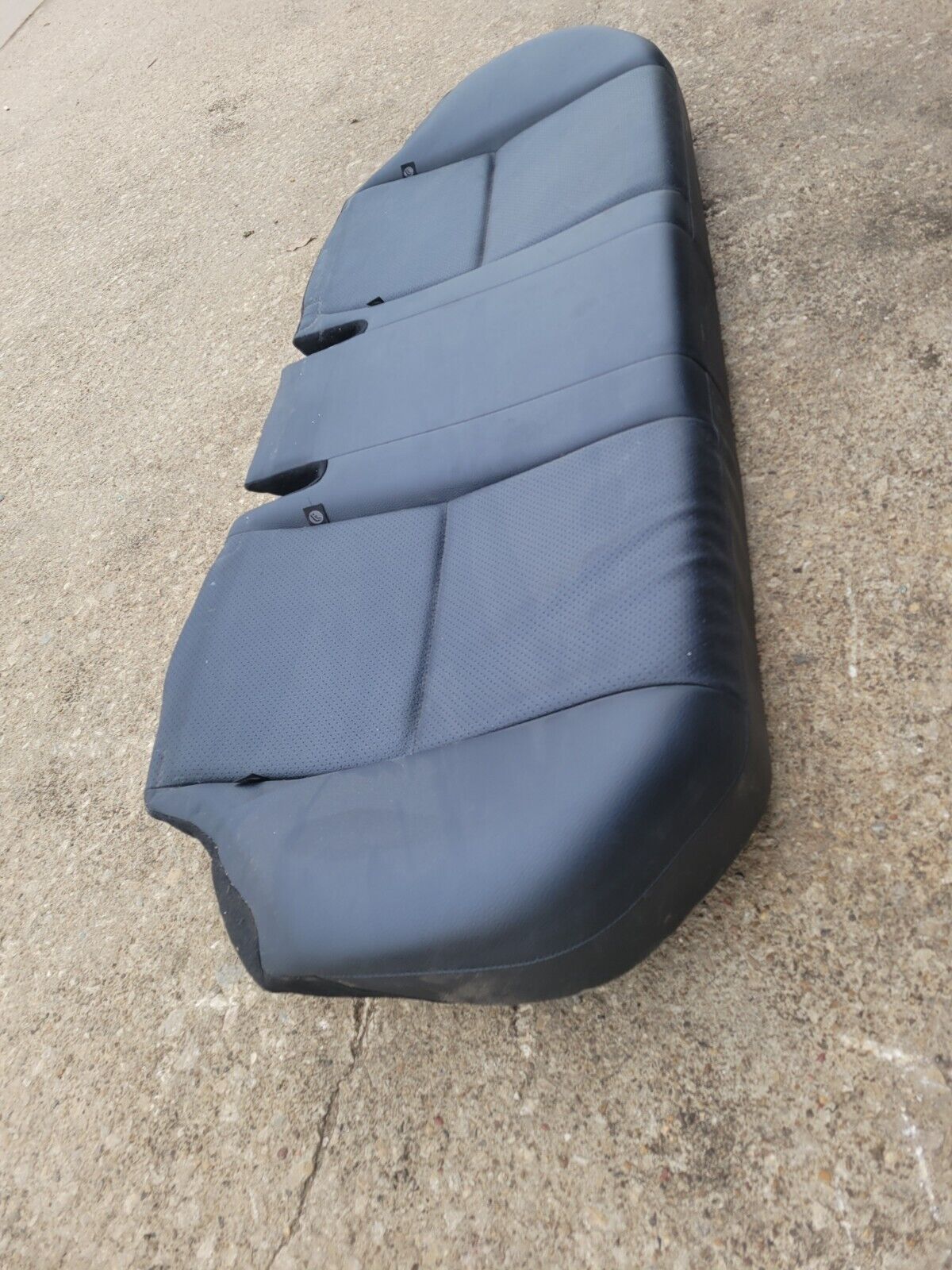 2012-2014 Mercedes C250 C350 Sedan Rear Bottom Seat Cushion Black Oem