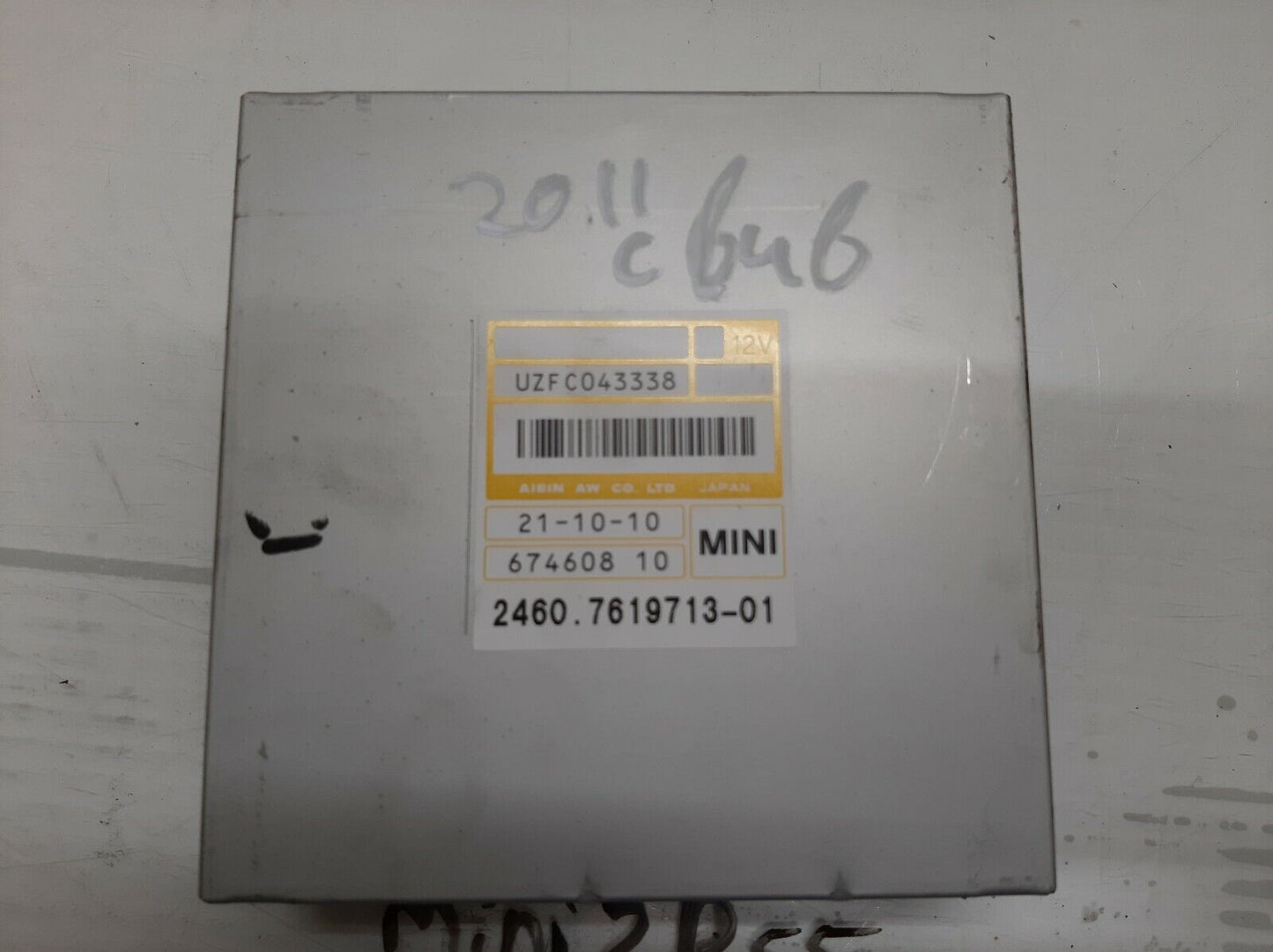 2007-2012 Mini Cooper Tcm Tcu Transmission Control Module 7619713