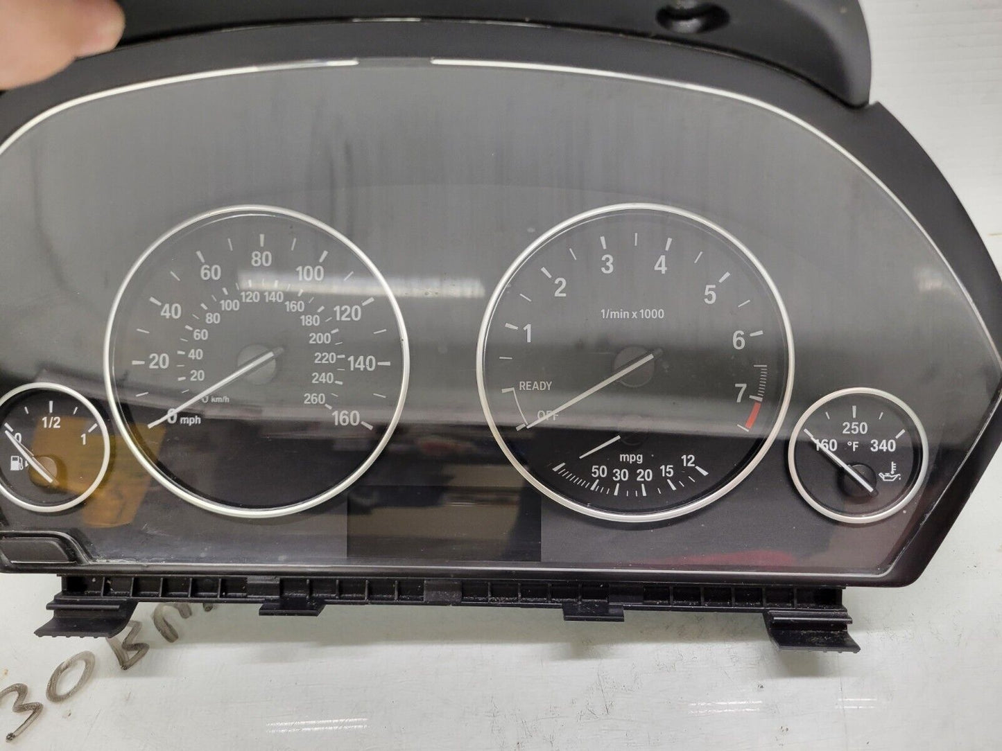 2012-2016 BMW 328I Instrument Cluster Speedometer Oem