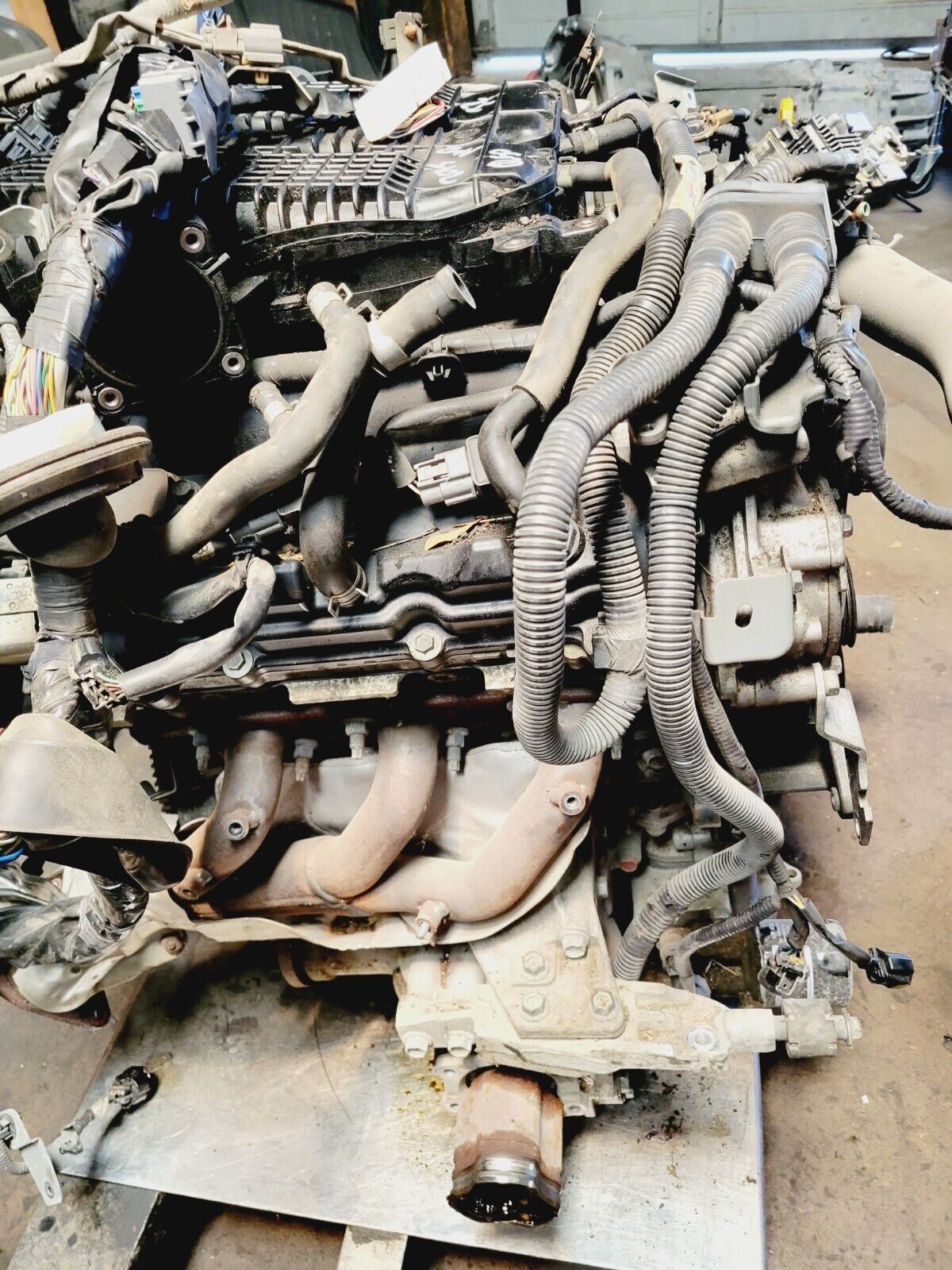 2014-2015 Infiniti Q50 3.7L ENGINE AWD MOTOR