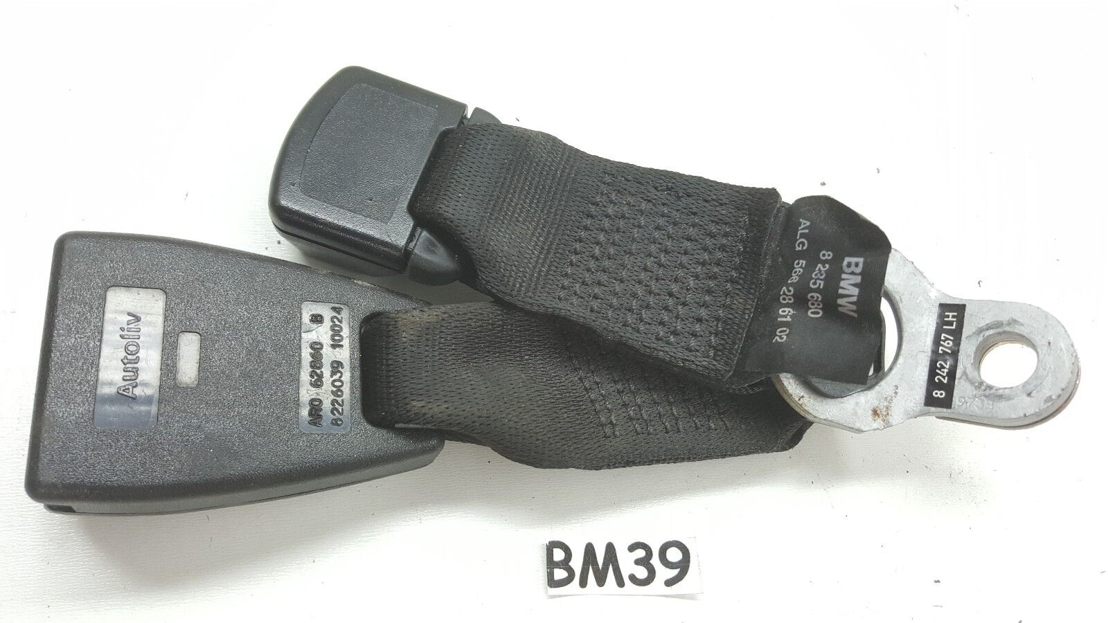 BMW 325I 323I 328I 330I Rear Left Seat Belt Buckle 8242767 E46 2001-2005