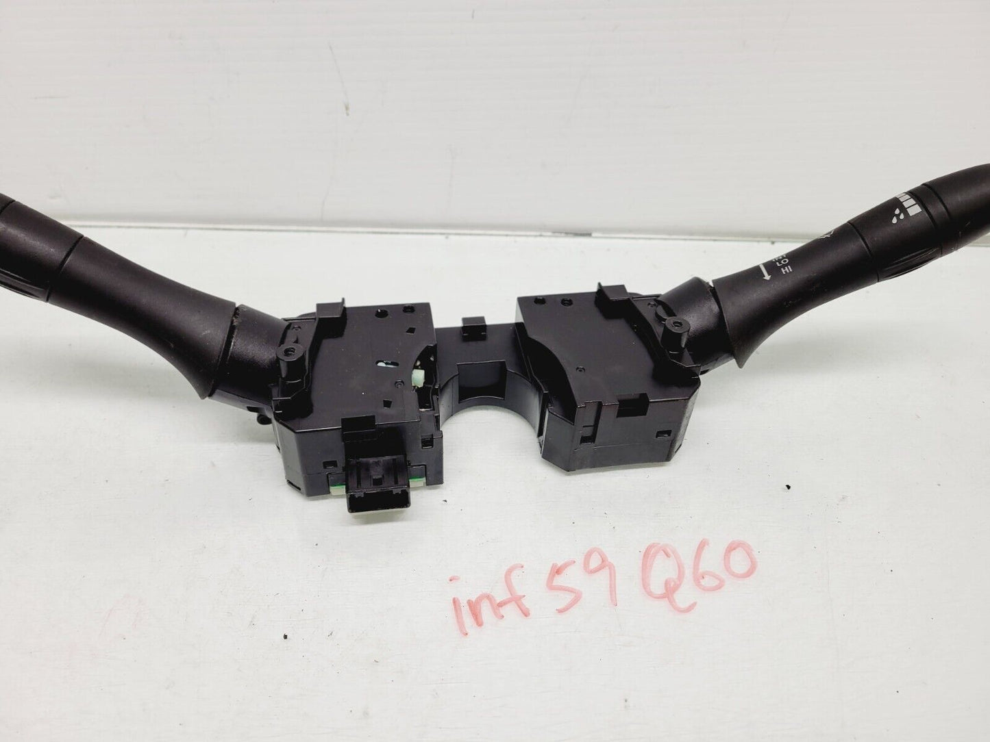 2014-2015 Infiniti Q60 Steering Wheel Headlight & Wiper Switch Oem