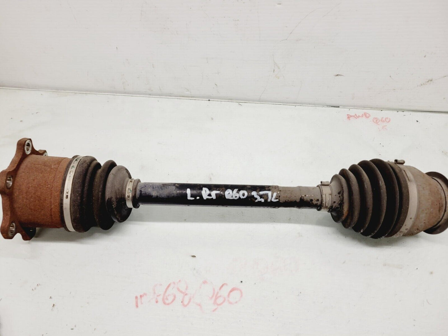 2014-2015 Infiniti Q60 3.7L Left Rear Axle Shaft Oem