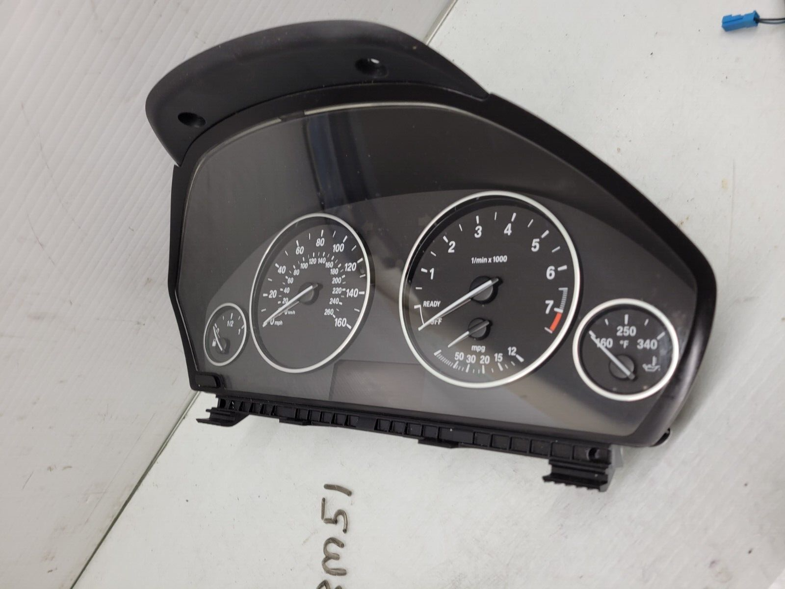 2012-2016 BMW 328I Instrument Cluster Speedometer Oem