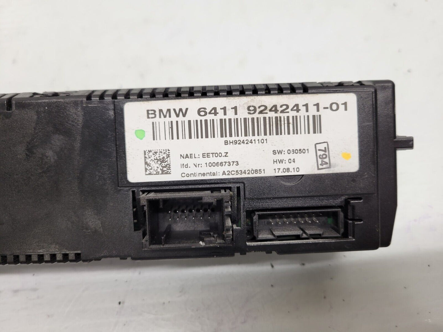 2011-2013 BMW 328I 335I Ac Heater Temperature Climate Switch Panel Oem