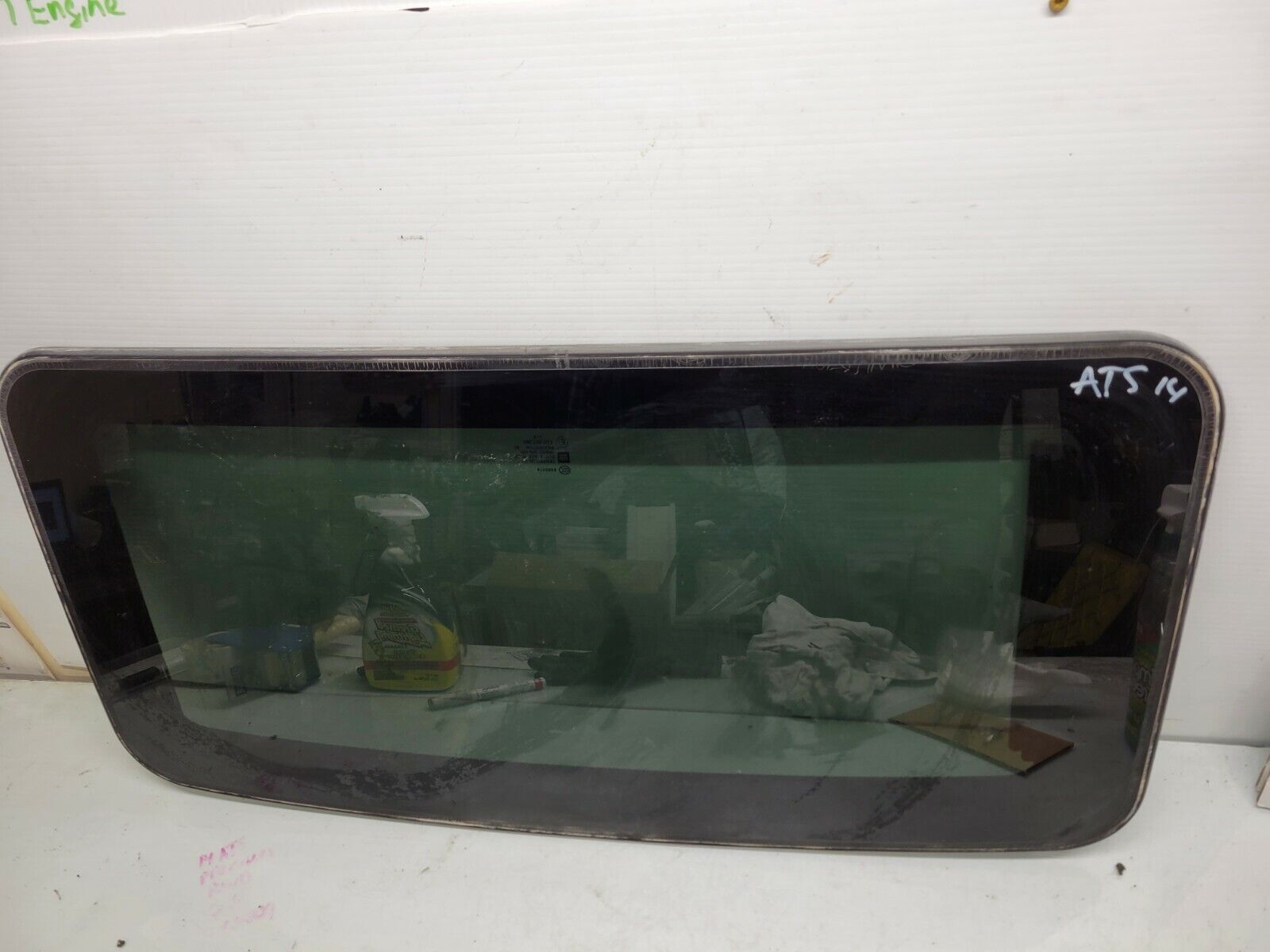 2013-2018 Cadillac Ats Sedan Sunroof Sun Roof Window Glass Oem