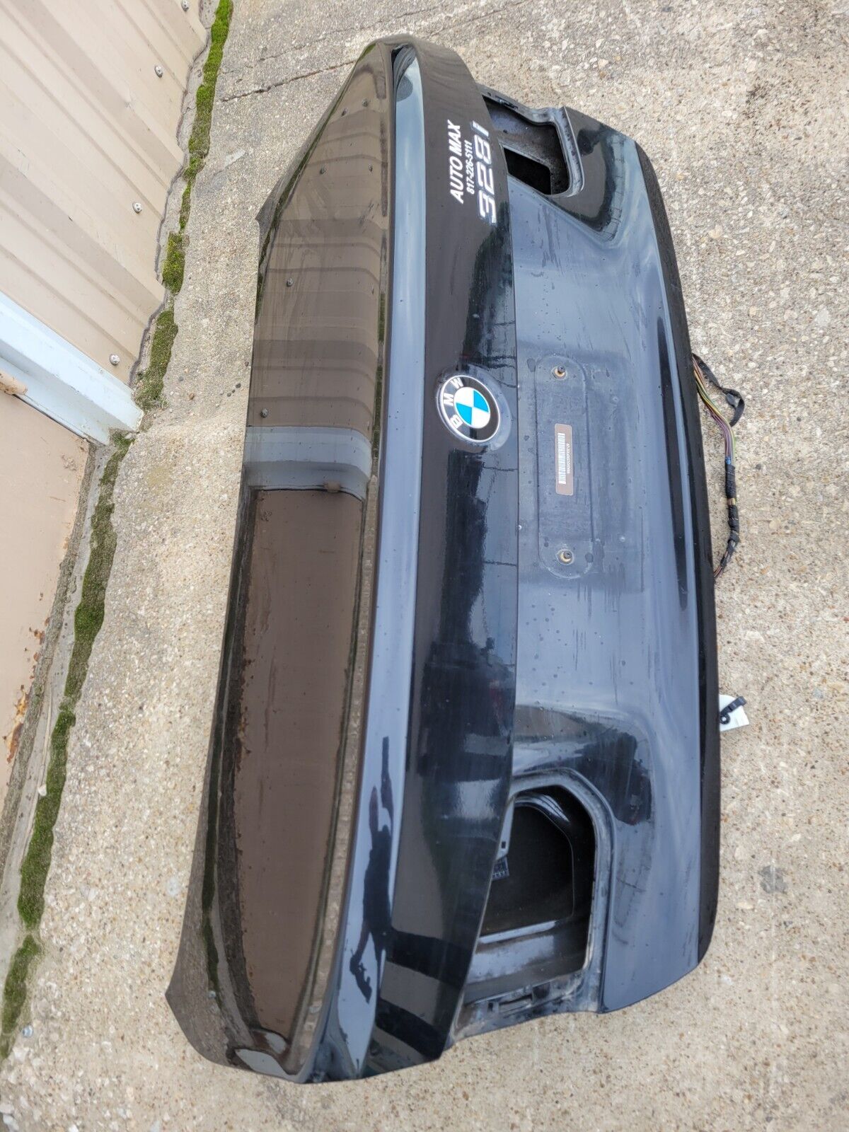 2012-2016 BMW 328I Sedan Rear Trunk Lid Cover Shell Oem Local Pickup Tx