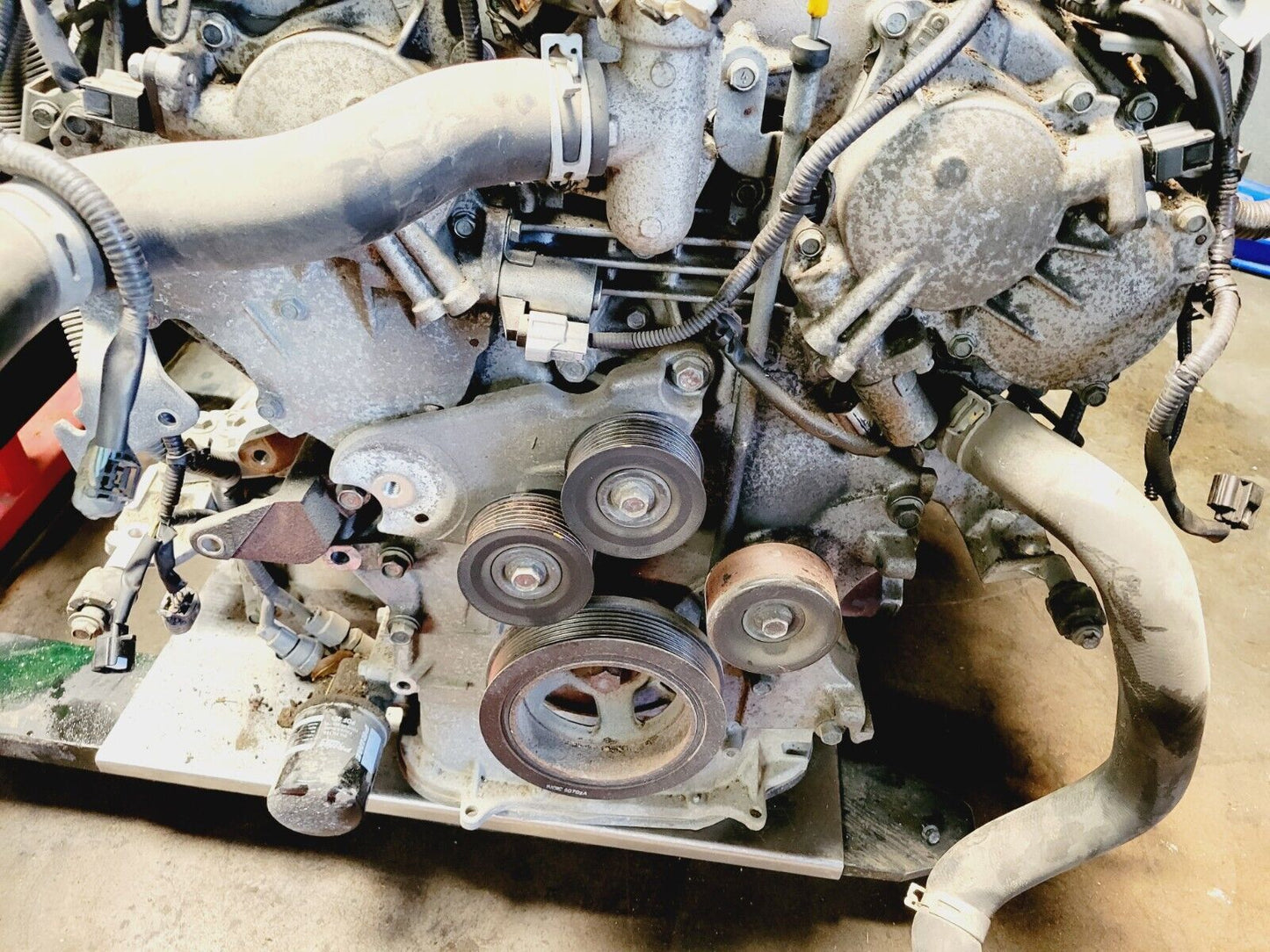 2014-2015 Infiniti Q50 3.7L ENGINE AWD MOTOR