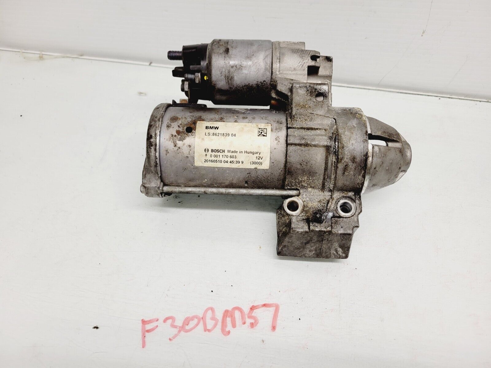 2016-2018 BMW 320I 330I 2.0L Engine Starter Motor Oem