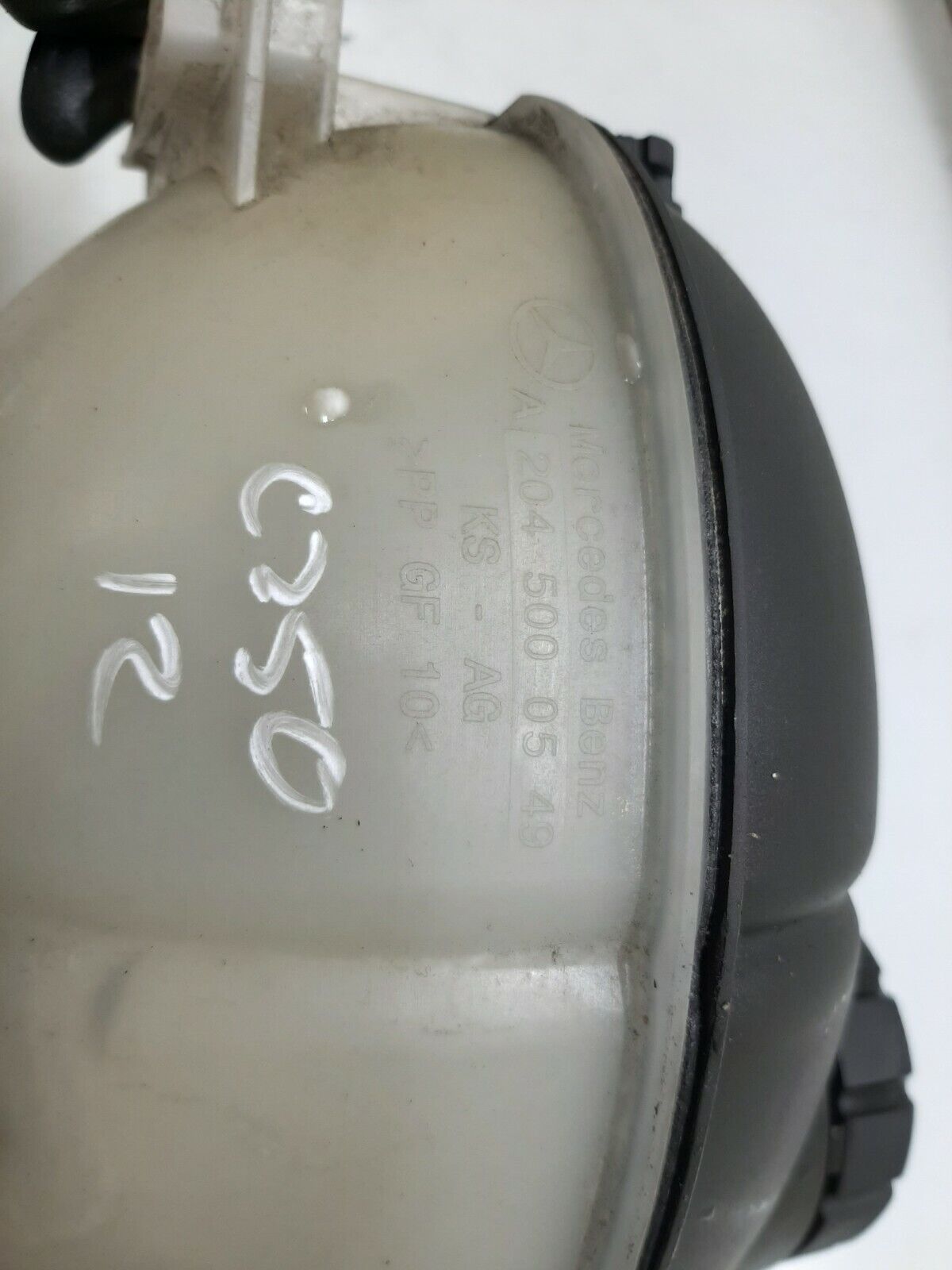 2012-2014 Mercedes C250 C300 C350 Coolant Expansion Overflow Reservoir Tank Oem