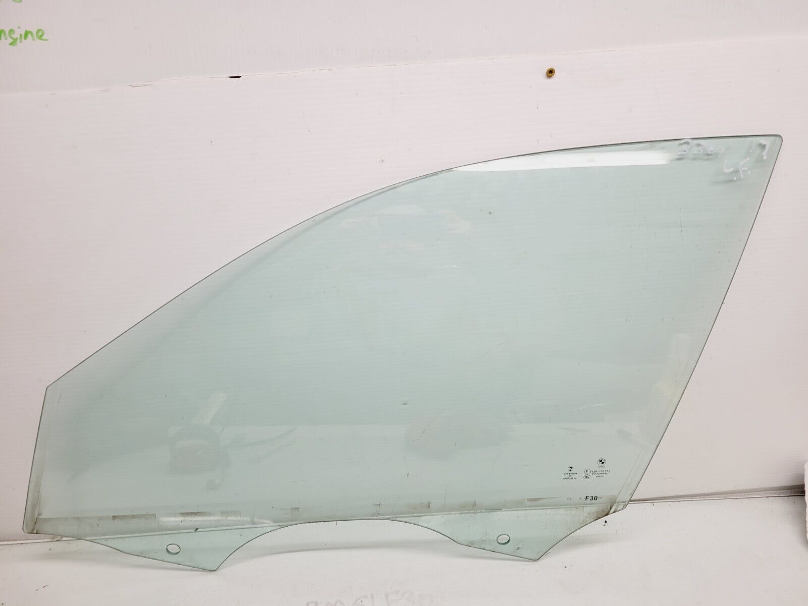 2016-2018 BMW 320I 330I 340I Left Front Driver Window Glass Oem