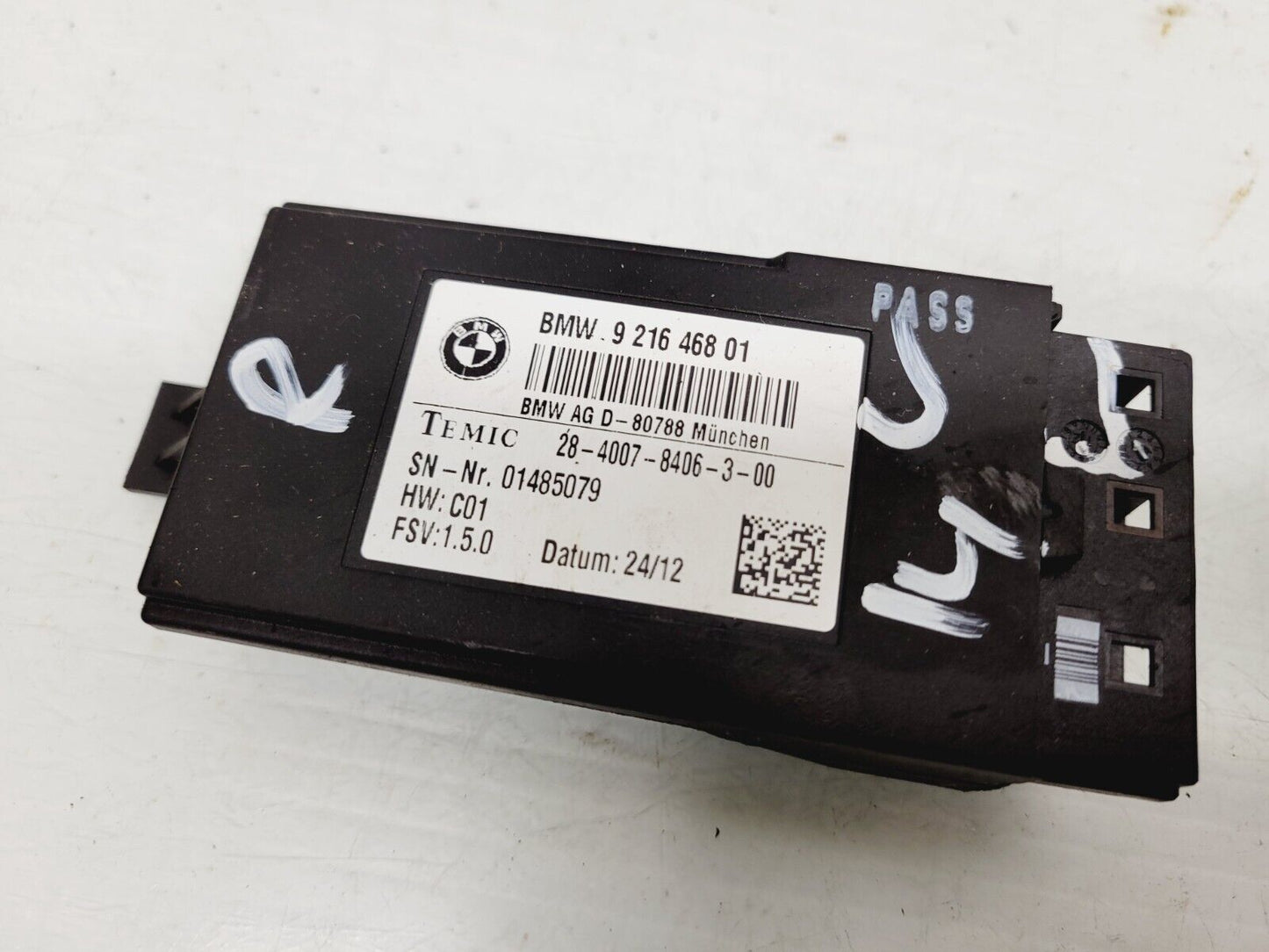 2012-2016 BMW 328I 335I F30 Right Heated Heat Seat Control Module Oem